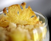 Riz au lait et ananas