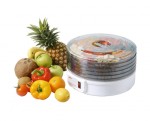 Deshidratador de frutas y verduras de 5 bandejas de 245w - dom202 -  domoclip 